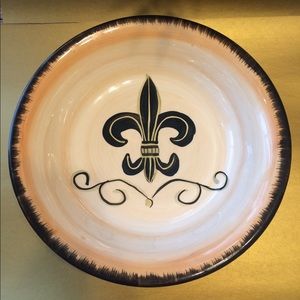 Gorgeous Fleur de Lis Ceramic Bowl⚜️